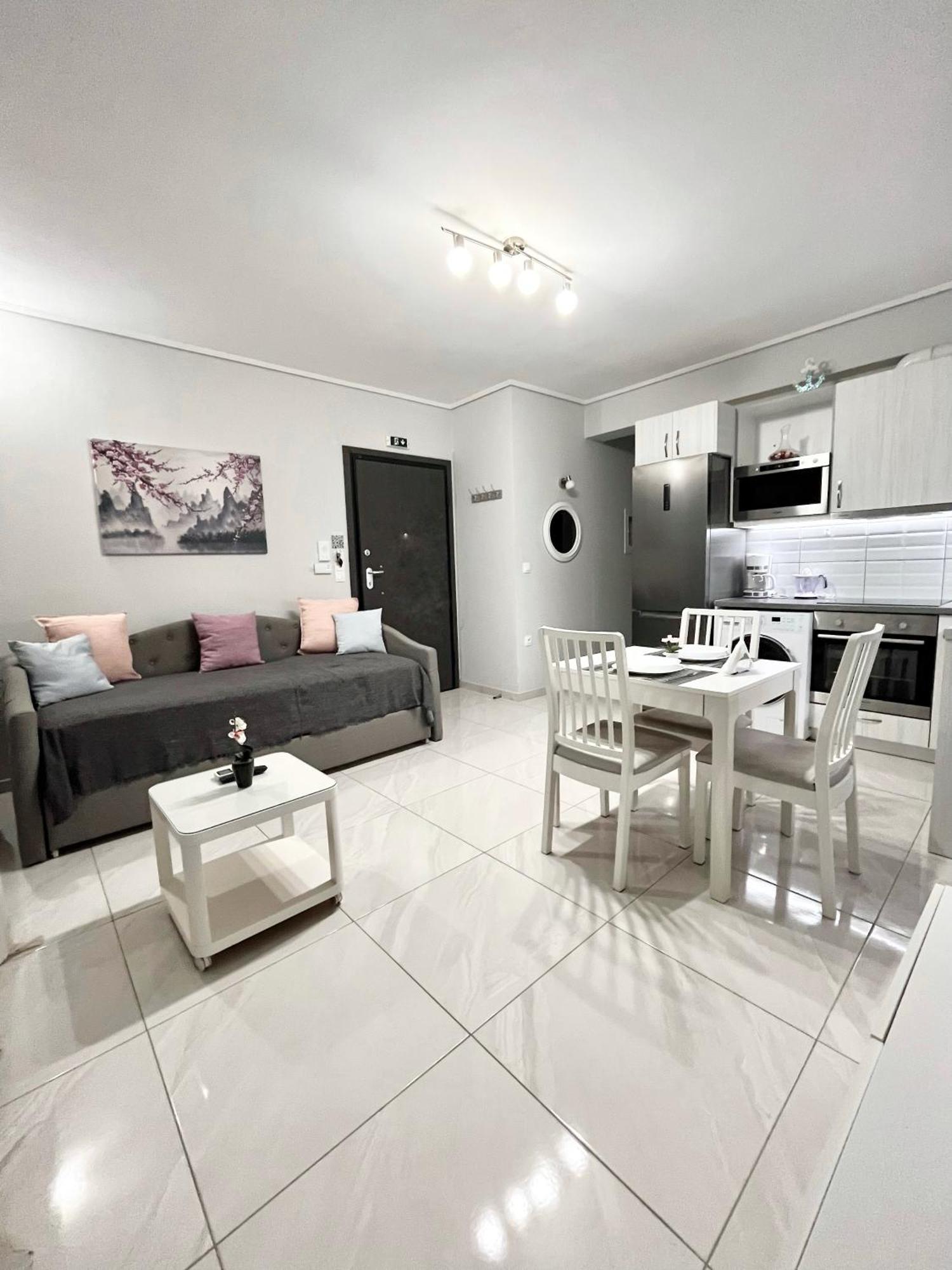 Blueline Apartment 3 Loutráki Extérieur photo